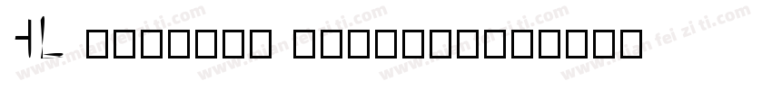 HL Giotmuc Regular字体转换